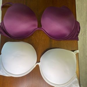 Pink by Victoria Secret Super Push Up Wear Everywhere bras